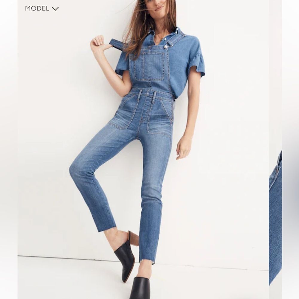 Madewell Skinny Overalls Size Small